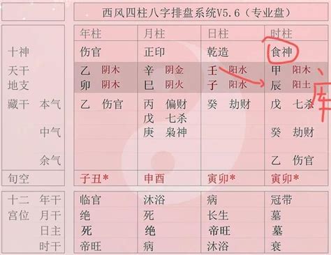 食神 意思 口 五行